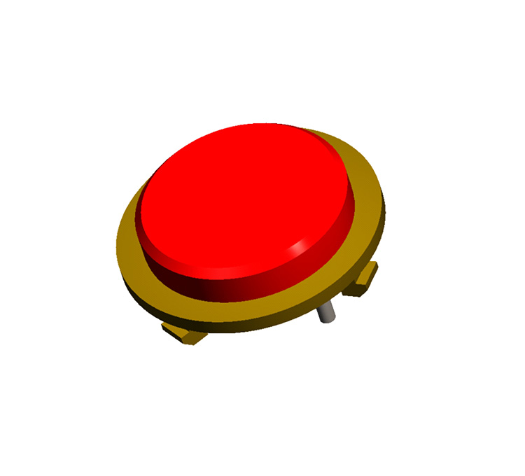 Buttons and button hole seals