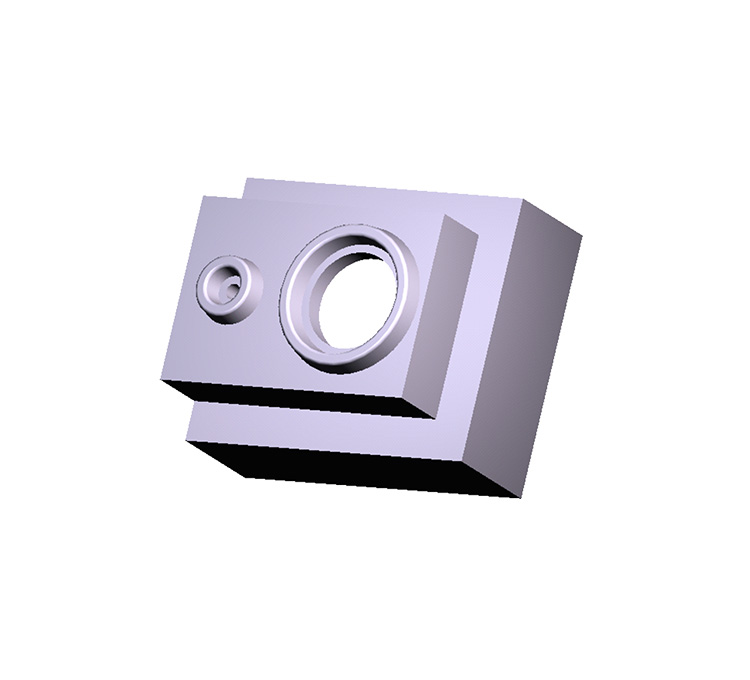 Camera, headphone hole sound hole type seal