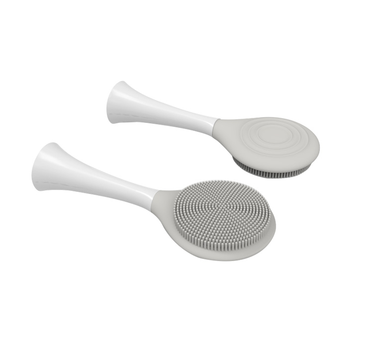Cleansing brush gray-large