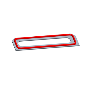 Buttons and button hole seals