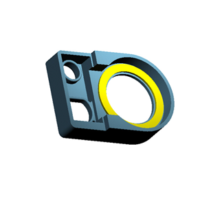 Camera, headphone hole sound hole type seal