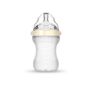 Silicone baby bottle-large-back