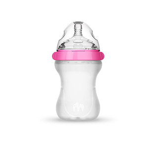 Silicone baby bottle-large