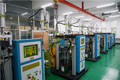 Liquid silicone injection molding machine-vertical